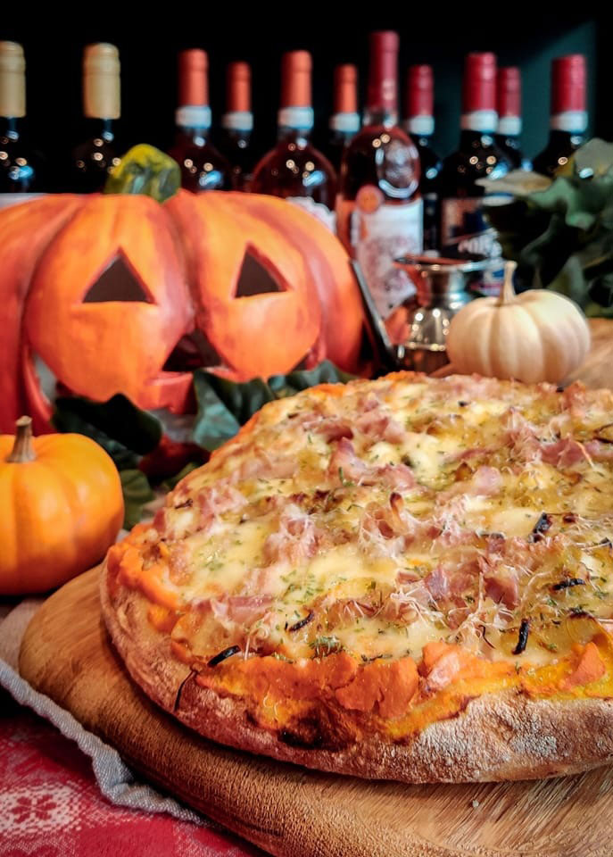 Pizza al taglio à la courge et coppa — Felice Chapelle-lez-Herlaimont